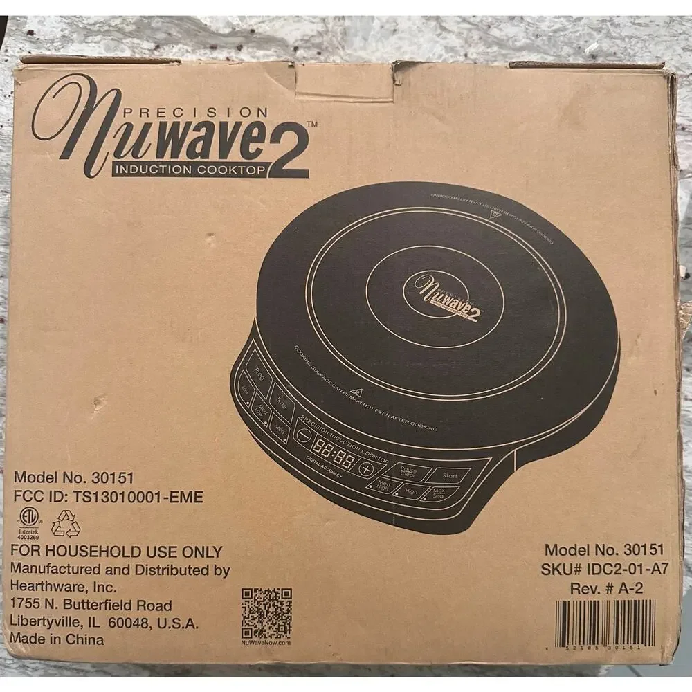 NuWave 2 Precision Induction Cooktop (Model 30151)